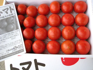 フルーツトマトの箱入り2
